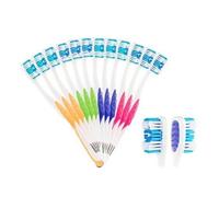 12 brosses à dents 4 couleurs - Adultes - Poils durs [Newgen Medicals]