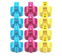 Go Inks 4 C/M/Y Ensemble de 3 Cartouches d'encre à remplacer HP 363 Compatible/Non-OEM pour HP Photosmart Imprimantes (12 Encres)