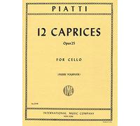 12 Caprices for Cello Opus 25