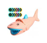 (12 Cards,Blue)Animal Pattern Projector Flashlight with 12 Pcs Card Visual Ability Development Projector Lamp for Children