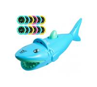 (12 Cards,Pink)Animal Pattern Projector Flashlight with 12 Pcs Card Visual Ability Development Projector Lamp for Children