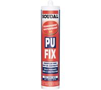12 cartouches 310 ml colle PU fix transparent - SOUDAL - 111918