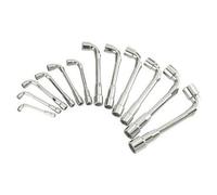 12 clés à pipe débouchées - 6 et 12 pans SAM OUTILLAGE