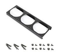 12 cm Support d'extension de ventilateur pour boîtier d'ordinateur - Hauteur : 25 mm - Améliore le refroidissement pour les applications gourmandes en ressources - Traitement vidéo PC - Solution de