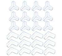 12 Coins Anti-Collision En Forme De T, 12 Coins Anti-Collision En Forme De L, Coins De Protection Des Bords De Table, Protection Des Bords De Sécurité Des Enfants