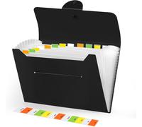 12 Compartments A4 File Organiser Document Organiser Document Organiser Administrative Paper Storage Document Storage Suitable For Home,School And Office