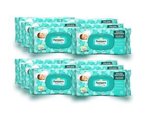 12 Confezioni da 70 Pezzi 840 Salviettine Pampers Baby Fresh