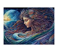12 Constellations Puzzle 1000 Pieces, KAAYEE Puzzle en Bois, Puzzle Classique Jeux de Puzzle pour Adultes Jeux de Puzzle pour Enfants Jouets Cadeaux (Aquarius)
