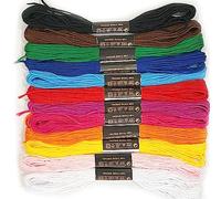 12 Couleurs Fils Bracelet Brésilien,Fil pour Bracelet Brésilien,Fil Broderie,Fil,Bracelet Bresilien Fil,Fil à Broder,Fils Broderie,File Bracelet Bresiliens,Fils pour Bracelets Bresiliens