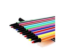 12 couleurs fluo aquarelle stylos pointe fine pour la coloration, l'art, l'esquisse, la calligraphie, le manga commode et pratique