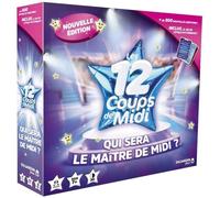 12 COUPS DE MIDI - Jeu de société - DUJARDIN - Jouez les épreuves de l'émission et tentez de décrypter l'Étoile Mystérieuse !