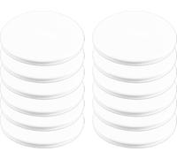 12 couvercles Ø 14,5 cm en blanc pour saladier en mélamine et en verre Ø 14 cm