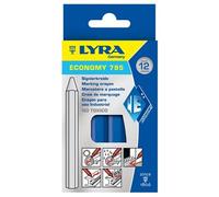 12 craies de marquage 11x110mm bleues - - L4850051