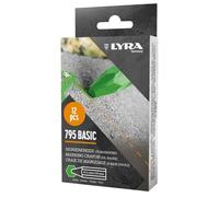 12 craies de marquage 11x110mm vertes - LYRA - L4850067 Vert G