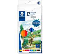 12 Crayons De Couleur - Beaux-Arts - Coloris Assortis - Design Journey - Staedtler
