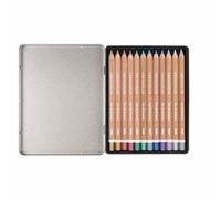 12 Crayons De Couleur Brillants Effet Métallique