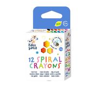 12 Crayons De Couleur Spirale Multicolor TU