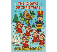 12 Days of Christmas Kids Coloring Book