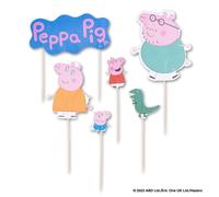 12 décorations de gâteau d'anniversaire Dr. Oetker Peppa Pig Dr. Oetker