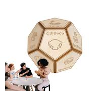 12 Dés de Décision Latéraux Drôle - Jeu de Décision Prise de Dés Polyvalents, Outil Jeu de Société Pour Les Voyages, la Maison École Et Les Dortoirs | Util Multipurpose Outdoor Indoor