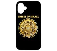 12 Douze tribus d'Israël Hébreu Israélite Judah Jérusalem Coque pour iPhone 16 Plus