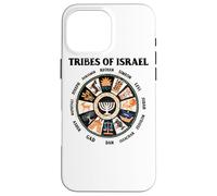 12 Douze tribus d'Israël Hébreu Israélite Judah Jérusalem Coque pour iPhone 16 Pro Max