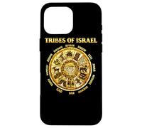 12 Douze tribus d'Israël Hébreu Israélite Judah Jérusalem Coque pour iPhone 16 Pro Max