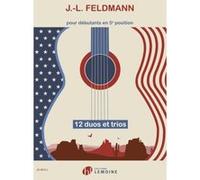 12 Duos et trios pour débutants en 5e position pour guitare
