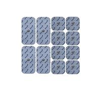 12 électrodes axion 10x5 cm et 5x5 cmm | Compatible avec les appareils Beurer et Sanitas | Electrostimulateur TENS et EMS avec connexion par bouton pression de 3,5 mm