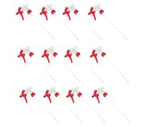 12 Embouts de Pulvérisation à Gâchette en Plastique Rouge
