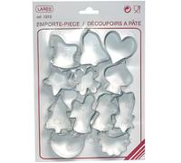 12 emporte-pièces en fer blanc, motifs de Noel