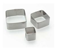 12 Emportes Pieces Metal Carre