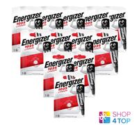 12 ENERGIZER CR1025 PILE LITHIUM 3V CELLULE COIN BUTTON EXP 2034 NEUF