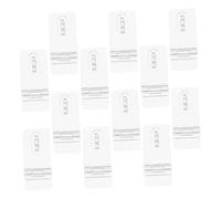 12 Ensembles Boucle De Verrouillage Du En Acrylique Accessoires Charnières Pour Placards Moraillon De Verrouillage En Acrylique Serrure à Loquet De Charnière Transparent