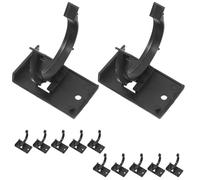 12 Ensembles Clips de Fixation Plastique, pour Plinthe Cuisine | Installation Facile, Résistance à L’eau L’usure, Usage Bureau et Cuisines Commerciales, pour Placard