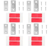 12 Ensembles Loquet Magnétique de Placard, 2 MM | Double Face Adhésive, Installation sans Outil, pour Portes D’armoire et Placards, Usage la Cuisine