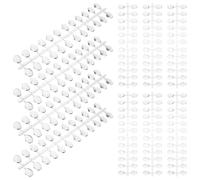 12 Ensembles Nuancier de Vernis à Ongles, Faux Courts Ovales | Affichage Précis des Couleurs, Haute Simulation, Pratique, pour Salon Professionnel et Manucure à Domicile
