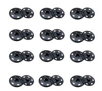 12 Ensembles Pression a Coudre, 21 mm Bouton Pression en Métal, Coudre des Boutons, Fermetures à Pression Bouton, pour DIY, Vêtements, Sac à Main, Loisirs Créatifs