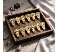12 épingles en émail Saint Seiya Zodiaque dorées, ensemble de broches métalliques Constellation Anime, badges de revers de collection pour sacs à dos et vêtements 12pcs