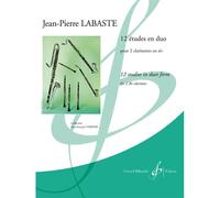 LABASTE JEAN-PIERRE - 12 ETUDES EN DUO - 2 CLARINETTES EN SI B