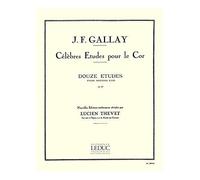 12 ETUDES POUR SECOND COR OP57 COR