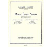 12 ETUDES VARIEES TROMBONE (A COULISSE)