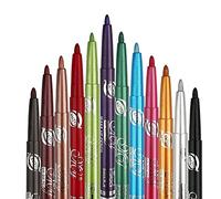 12 Eyeliner couleur,Eyeliner étanche, Couleurs Crayon Eye-liner, Eyeliner liquide,paupières Crayons à sourcils Stylo cosmétique Kit de Kit de maquillage