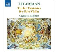 12 Fantaisies pour violon seul CD