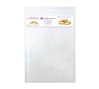 12 feuilles azyme blanches A4 pour pâtisserie