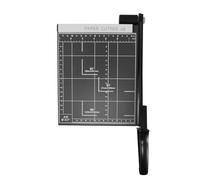 12 Feuilles Guillotine Robuste de Bureau A5, Capacité 12 Noir