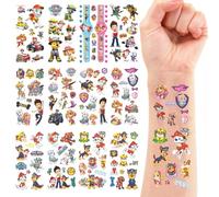 12 Feuilles Tatouage Temporaire Enfant, Kit Tatouage Enfants, Fournitures de Fête d'Anniversaire pour Enfants, Etanche Faux Tatouage Enfant Garçon Fille (Style 3)