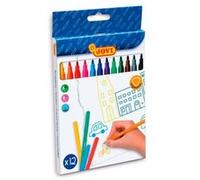 12 Feutres de coloriage pointe moyenne G