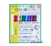 12 Feutres Fins Écologiques Et Lavables Okonorm