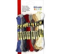 12 Fils Coton Multicolores X 8 M - Automne